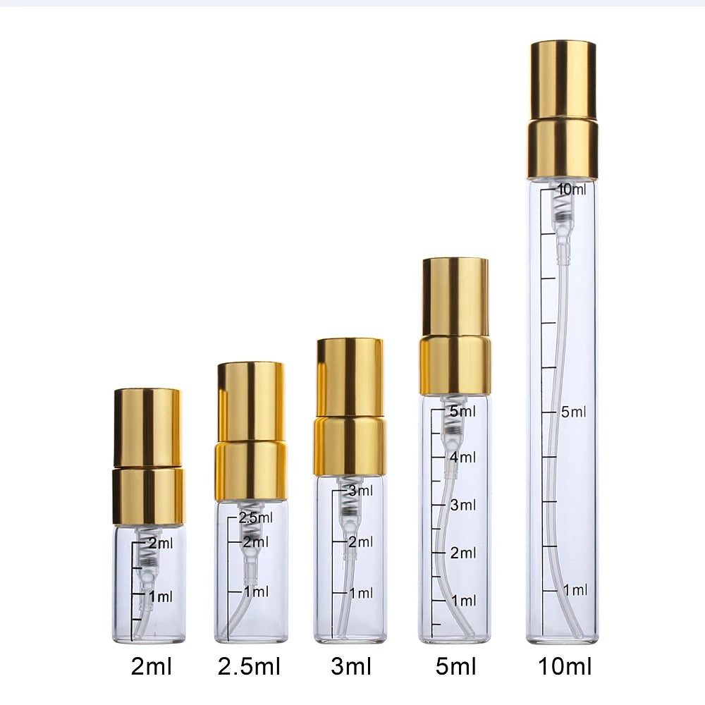 Lot Refillable Perfume Bottle Empty Spray Bottle Aluminium Perfume Bottles Atomizer Cosmetic Travel Container Perfumes