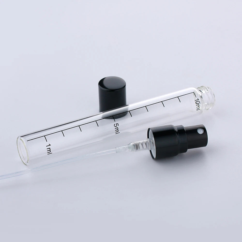 100Piece/Lot Refillable Perfume Bottle Empty Spray Bottle Aluminium Perfume Bottles Atomizer Cosmetic Travel Container Perfumes