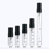 100Piece/Lot Refillable Perfume Bottle Empty Spray Bottle Aluminium Perfume Bottles Atomizer Cosmetic Travel Container Perfumes