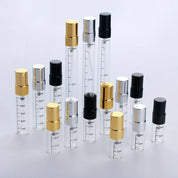 100Piece/Lot Refillable Perfume Bottle Empty Spray Bottle Aluminium Perfume Bottles Atomizer Cosmetic Travel Container Perfumes