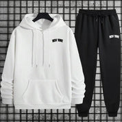 2025 Hot Sale Mens Sportswear 2pcs Set Hoodie and Sweatpants Autumn Winter Daily Casual Sporty Jogging Suit Urban Fashion Outfit