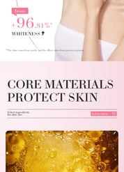 Body Whitening Cream Arms Thighs Underarm Knees Whitening Essence Cream Brighten Moisturizing Body Korean Skin Care Products