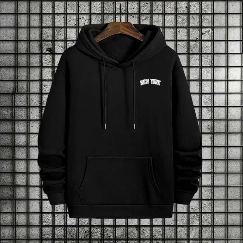 2025 Hot Sale Mens Sportswear 2pcs Set Hoodie and Sweatpants Autumn Winter Daily Casual Sporty Jogging Suit Urban Fashion Outfit