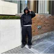 Men's Casual Sweatshirt Set Comfortable Streetwear Style Two-Piece Outfit for Men