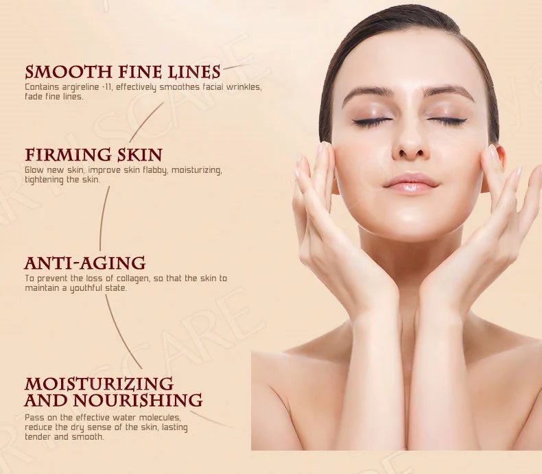 Facial Serum Six Peptides 10pcs/set Moisturizing Hydrating Peptides Essence Skin Care Peptide Face Care Products