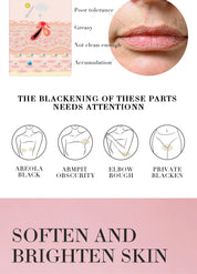 Body Whitening Cream Arms Thighs Underarm Knees Whitening Essence Cream Brighten Moisturizing Body Korean Skin Care Products