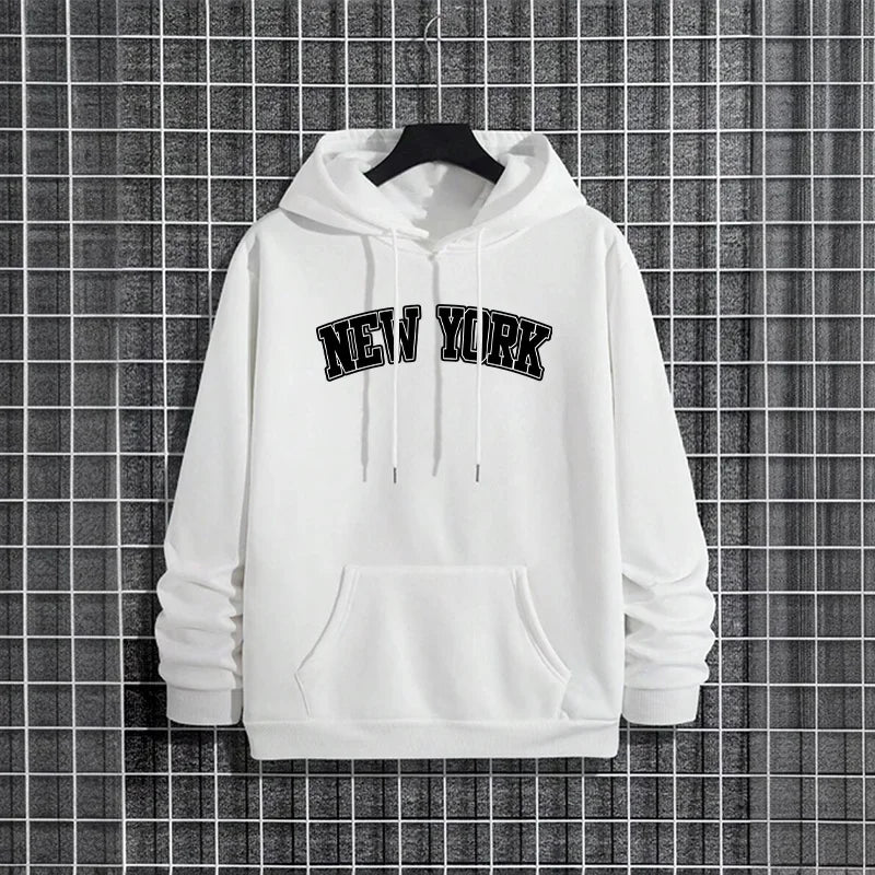 2025 Hot Sale Mens Sportswear 2pcs Set Hoodie and Sweatpants Autumn Winter Daily Casual Sporty Jogging Suit Urban Fashion Outfit