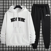 2025 Hot Sale Mens Sportswear 2pcs Set Hoodie and Sweatpants Autumn Winter Daily Casual Sporty Jogging Suit Urban Fashion Outfit