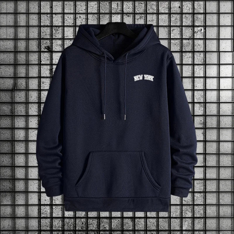 2025 Hot Sale Mens Sportswear 2pcs Set Hoodie and Sweatpants Autumn Winter Daily Casual Sporty Jogging Suit Urban Fashion Outfit
